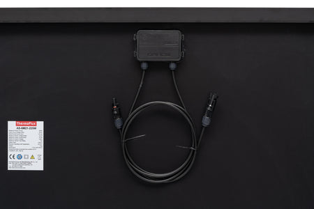 ThermoFlux Solarmodul AS-6M21 | monokristallin | 225 Watt | Anschlüsse