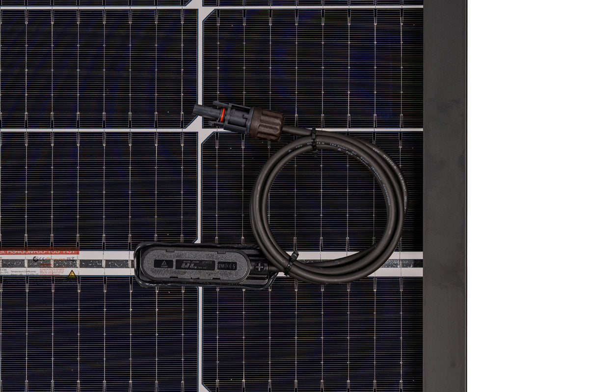 Solarmodul monokristallin Glas/Glas 400W Rückseite