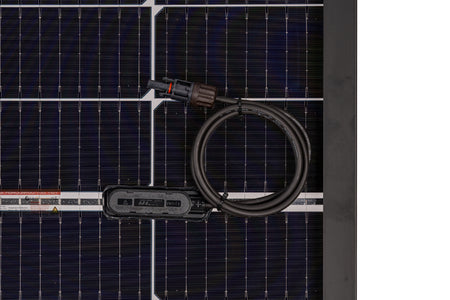 Solarmodul monokristallin Glas/Glas 400W Rückseite