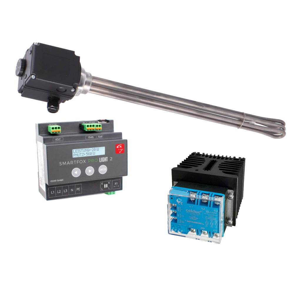 SmartFox Warmwasserbereitungs Set | inkl. Steuereinheit | 6kW | 3-ph. | klimaworld.com