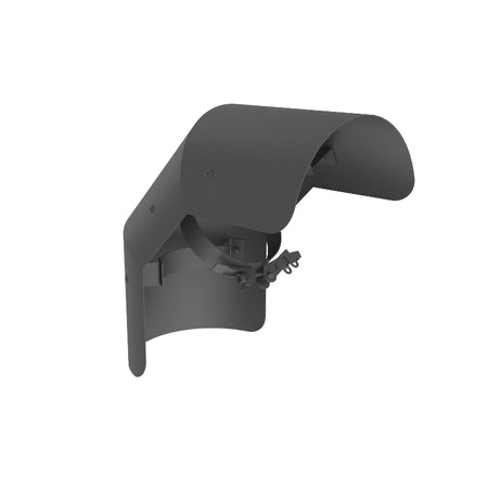 Strahlenschutz Pellet Line Bogen 90° stehend | Ø100mm | gussgrau