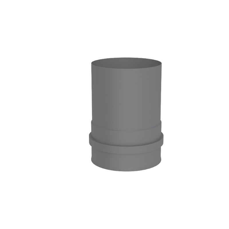Jeremias | Kesselanschluss | mit Muffe | gussgrau | Ø 80mm