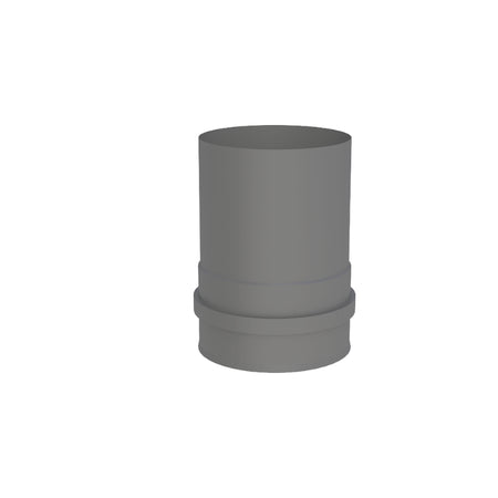Pellet - Ofenrohr | Kesselanschluss | gussgrau | Ø 100mm