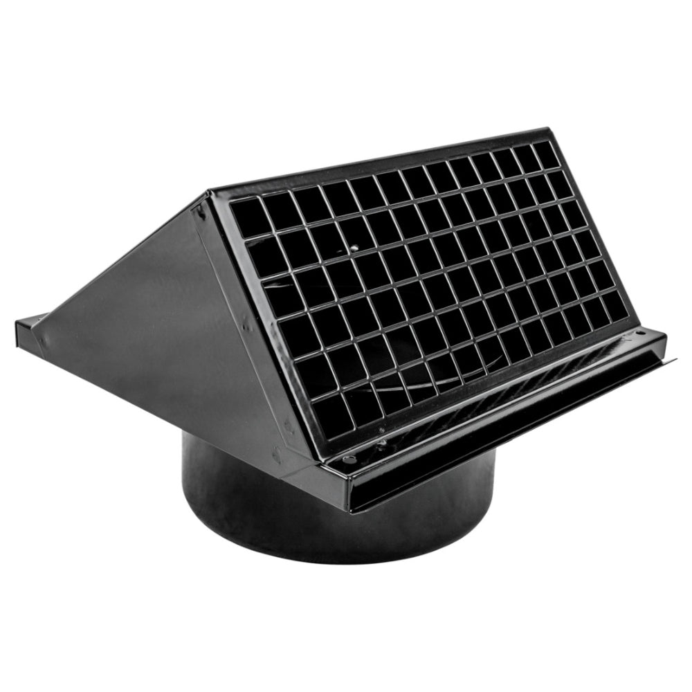 WOLF | Wandhaube für Wohnraumlüftung CWL | DN180 | Schwarz 