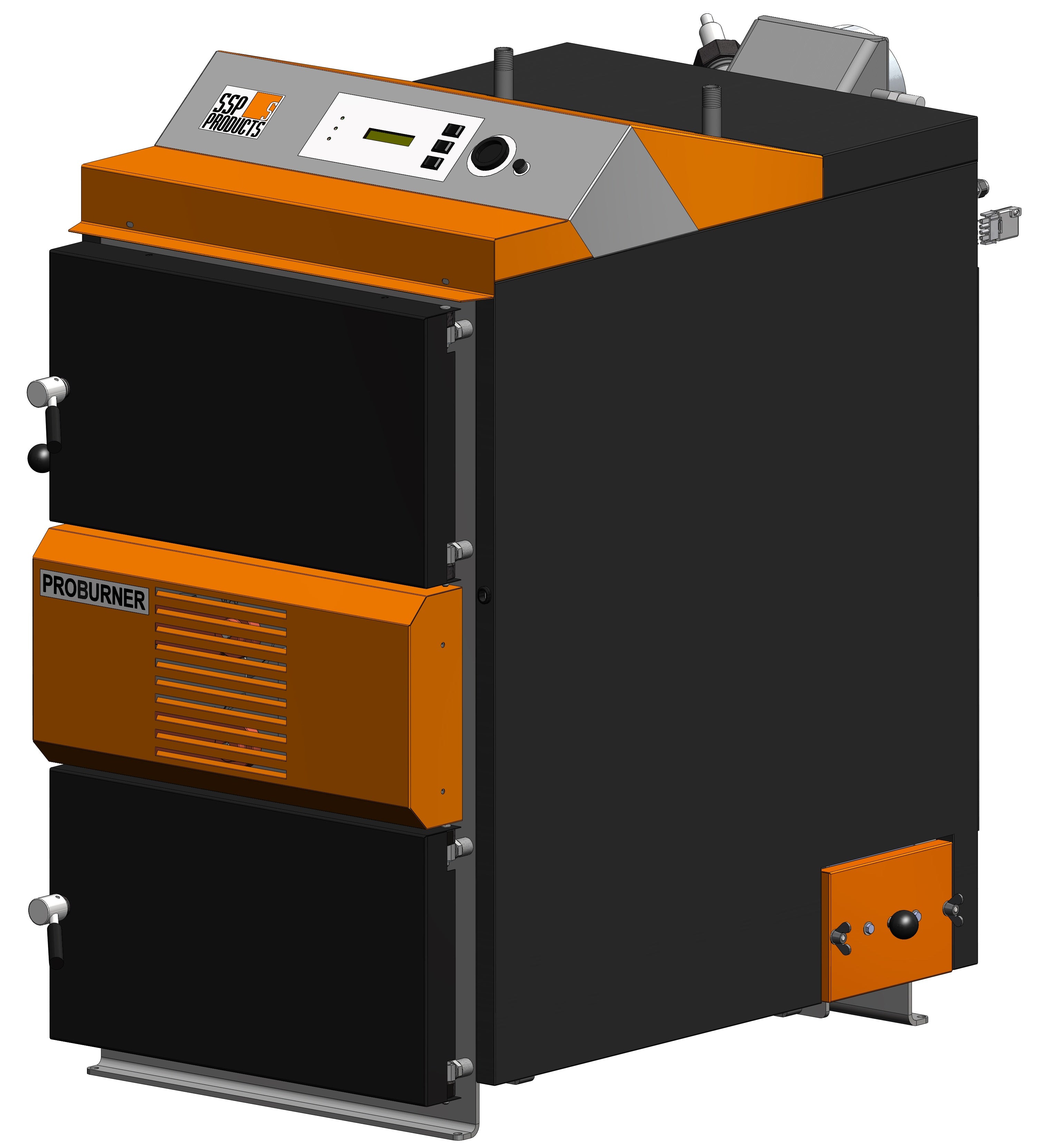 Holzvergaser Proburner Lambda 25kW Komplettset 2x800L 1 Hygiene