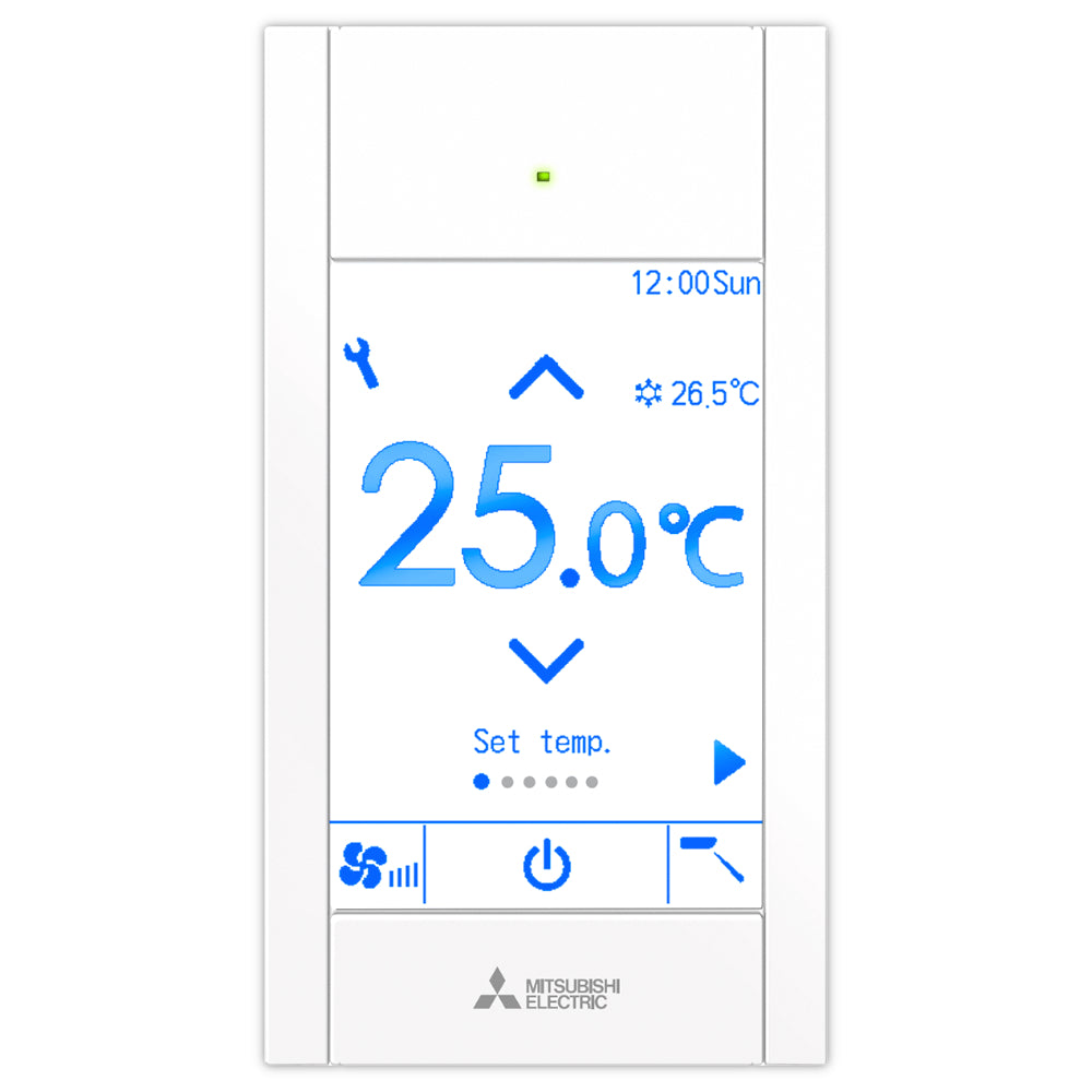 MITSUBISHI | Fernbedienung Touch Bluetooth | PAR-CT01MAA-SB-E | weiß 