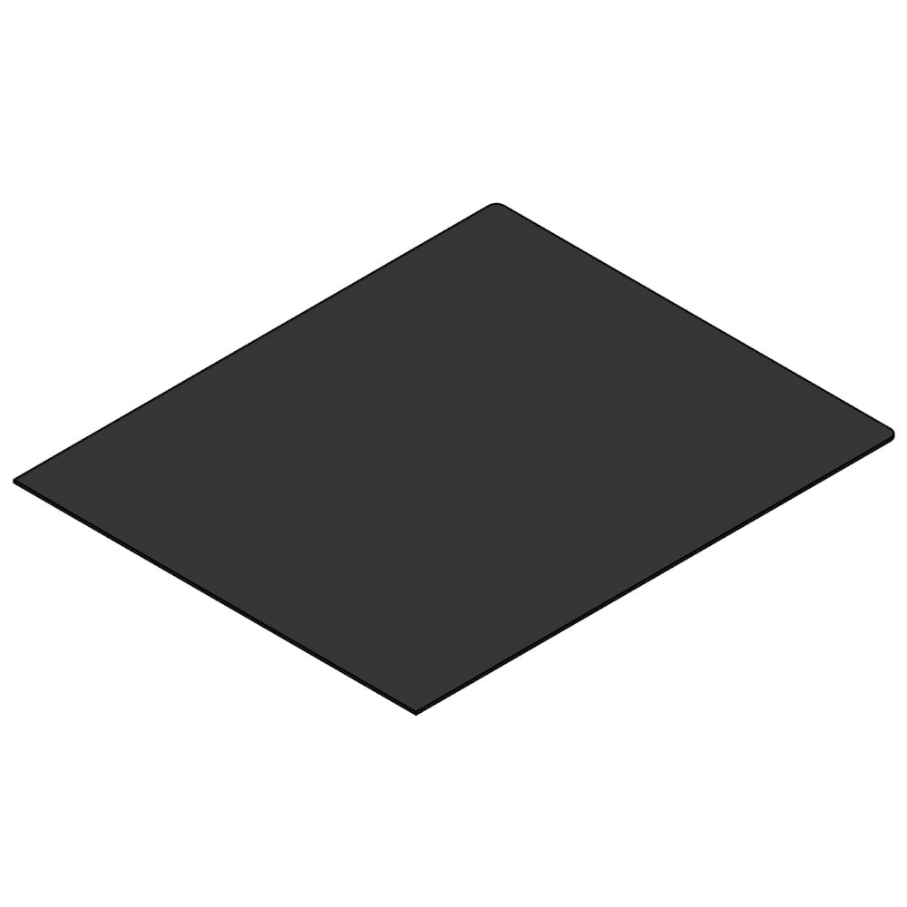 TermaTech | Bodenplatte Rechteck | 793×990×2 mm | Stahl | Schwarz