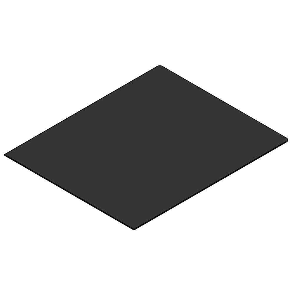 TermaTech | Bodenplatte Rechteck | 793×990×2 mm | Stahl | Schwarz
