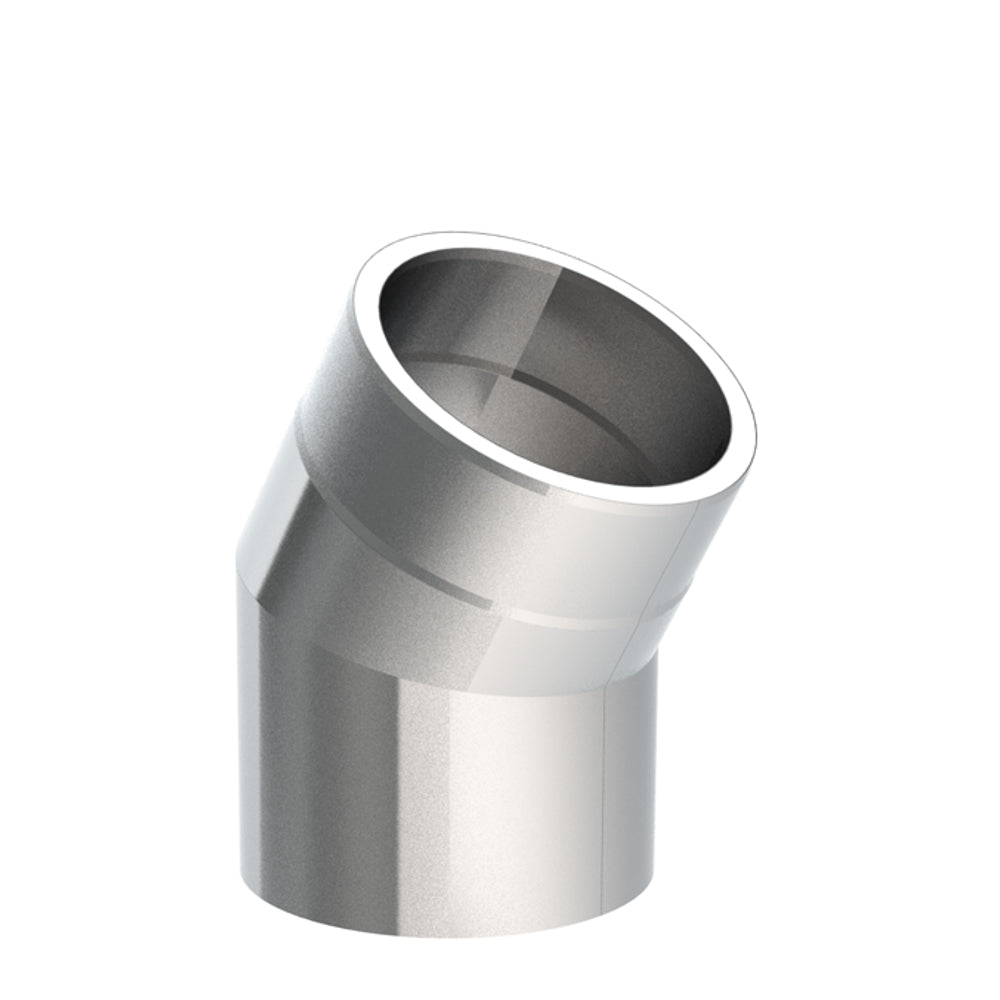 Jeremias Ofenrohr Winkel 30° ohne Tür | Ø150mm