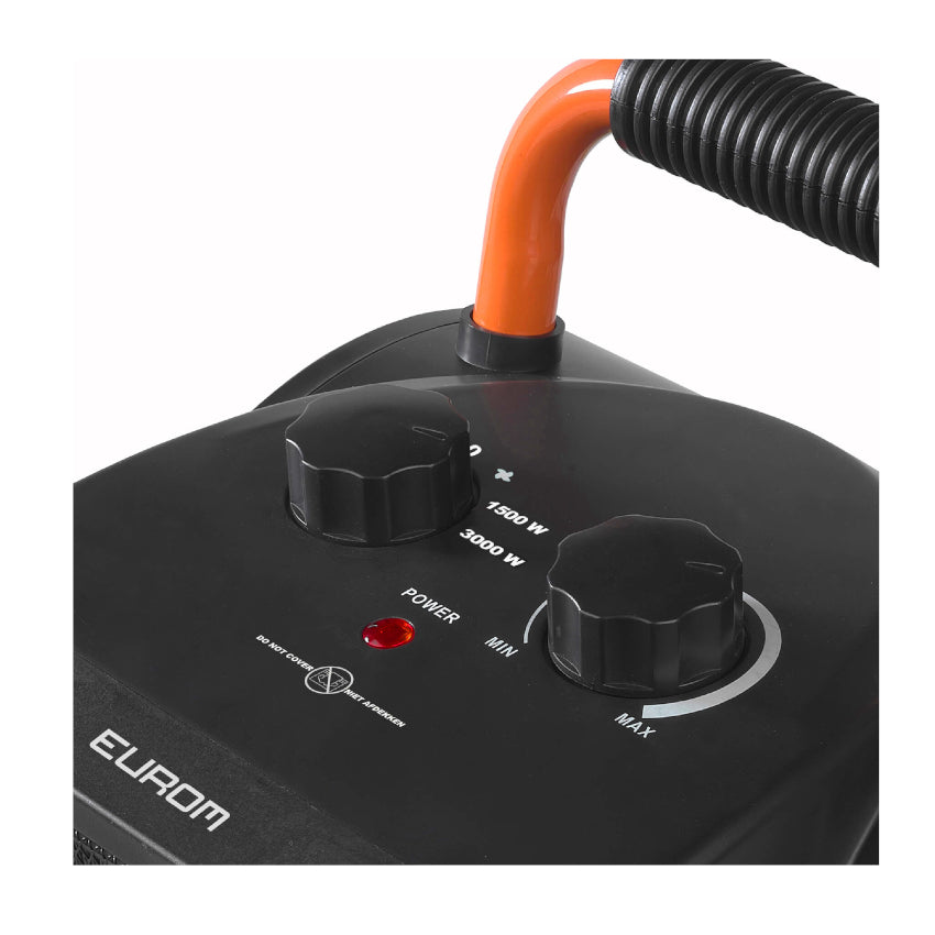 Eurom | EK3K Still | elektrische Werkstattheizung | 3000 Watt