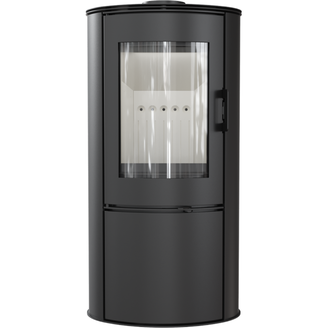 Kratki Kaminofen Koza AB S/DR | gebogene Scheibe | 8 kW | KOZA/AB/S/DR