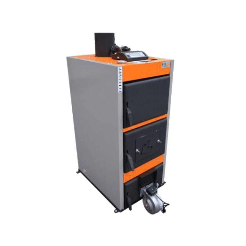 Festbrennstoffkessel CWD ULTIMA 3,9 kW | mit Gebläse/Steuerung
