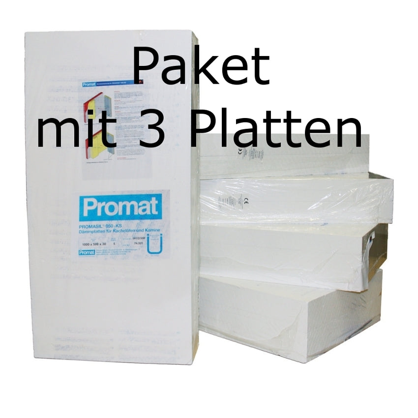 Promat PROMASIL 950-KS 60mm 3xWärmedämmplatten Brandschutz A1 DIN 4102