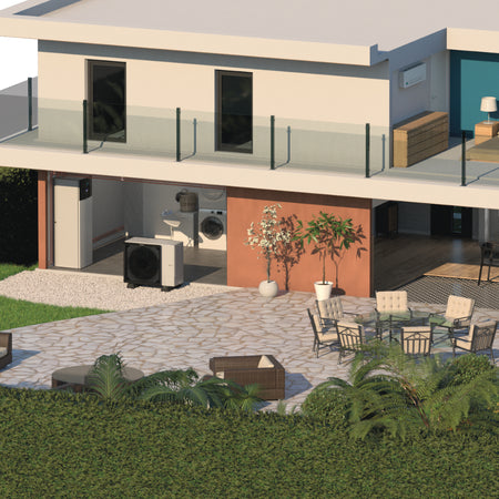 DAIKIN | Split-Wärmepumpe Altherma 3RF | 11 kW | 180 L | BAFA