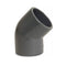 Bevo | Winkel 45° | PVC-U 50 mm Klebemuffe | 16 bar