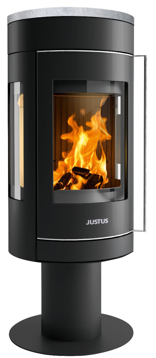 Justus Kaminofen Meva Abdeckplatte aus Speckstein | klimaworld.com