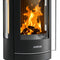 Justus Kaminofen | Meva | 5,5 kW | Top Keramik Bordeauxrot