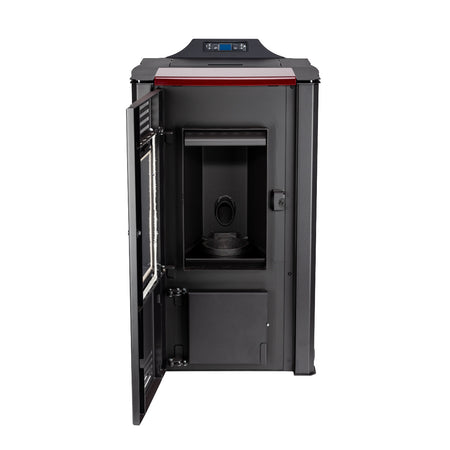 ThermoFlux Pelletofen INTERIO 20, offen | Klimaworld.com