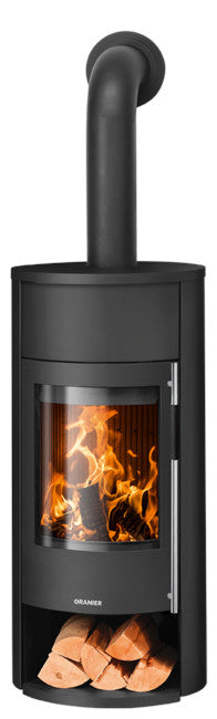 Oranier Kaminofen Polar Neo W+ | Stahl Schwarz | klimaworld.com