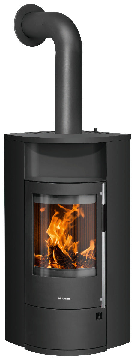 Oranier Kaminofen Polar Neo Eck | Stahl Schwarz | klimaworld.com