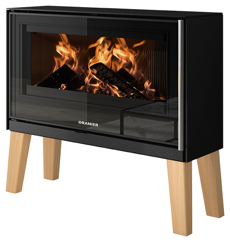 Oranier Kaminofen Ziva XL mit Buchenholz | klimaworld.com