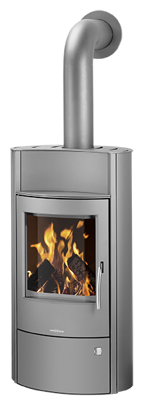 ORANIER | Pori 5 | Kaminofen| Gussgrau | 5.0 kW | A+