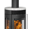Oranier | Kaminofen | Rota Tre 2.0 | 5,5 kW | Schwarz, Top Seidenweiß