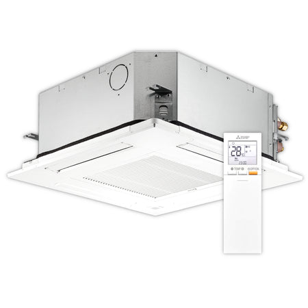 Mitsubishi Klimaanlage 4-Wege-Deckenkassette SLZ-M25FA2 + Blende | 2,5 kW | Klimaworld.com