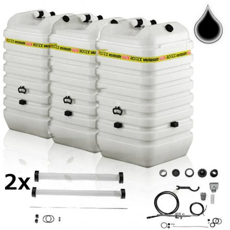 ROTEX Variosafe Heizöltank im Tank 2x 1000 L + Grundpaket ANK+B2