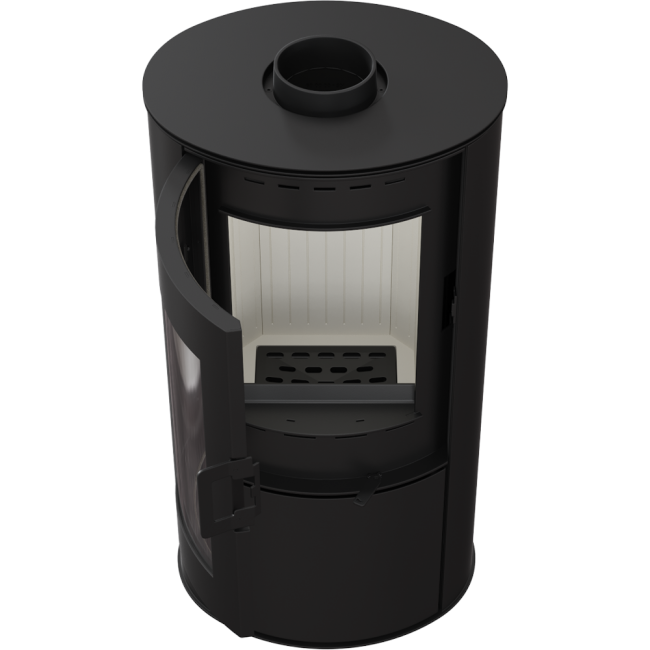 Kratki Kaminofen Koza AB S/DR | gebogene Scheibe | 8 kW | KOZA/AB/S/DR