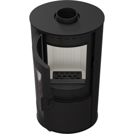 Kratki Kaminofen Koza AB S/DR | gebogene Scheibe | 8 kW | KOZA/AB/S/DR