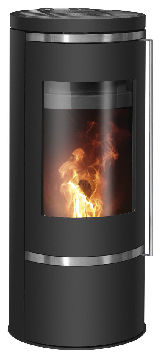 Oranier Pelletofen Carus Aqua 2.0 Stahl Schwarz | klimaworld.com