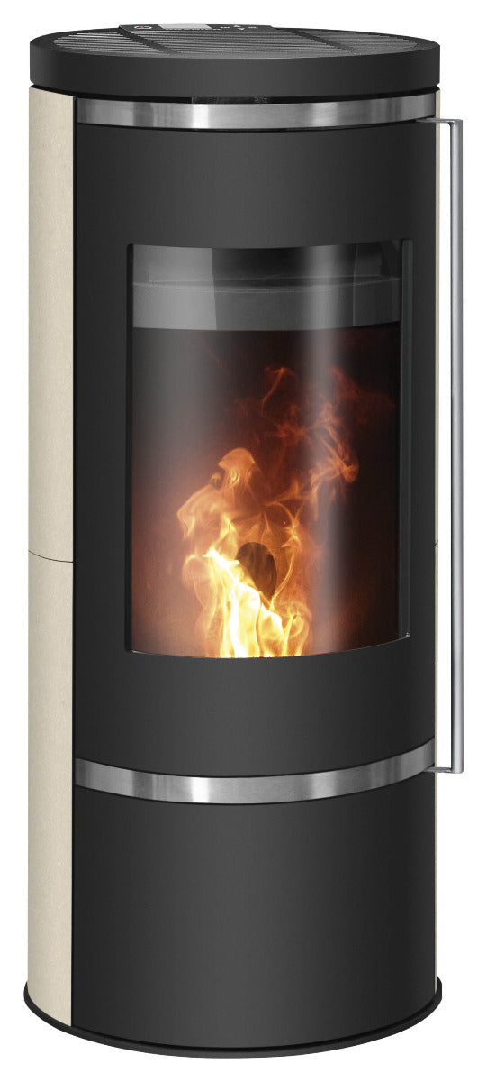 Oranier Pelletofen Carus Aqua 2.0 Kalkstein Cream | klimaworld.com