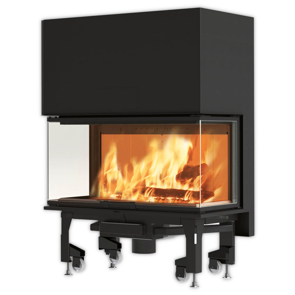 Edilkamin Kamineinsatz Windo3 85 | Dreiseitig Verglast | 13,2 kW