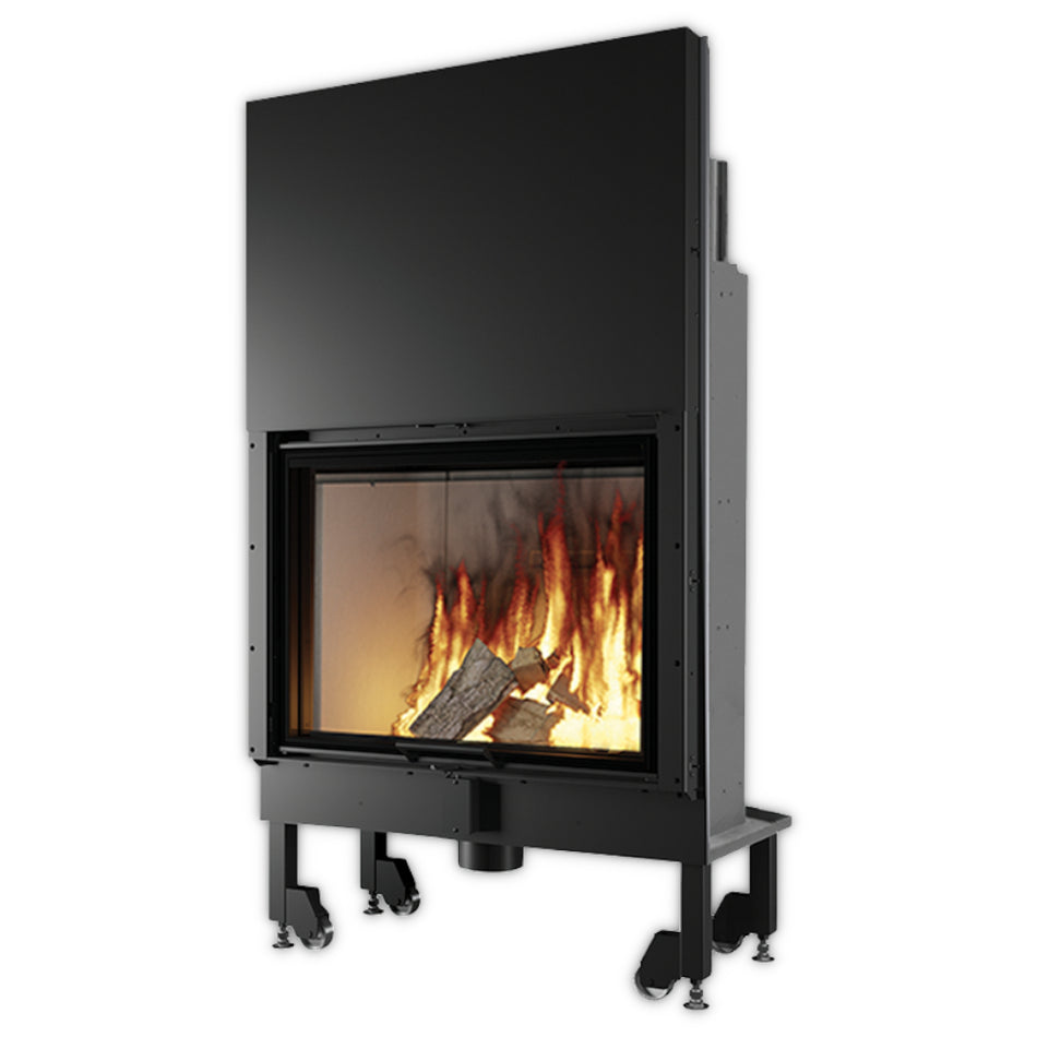 Edilkamin Scheitholz Kamineinsatz | BLOKK 90 INT | 17,6 kW