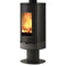 Edilkamin Kaminofen | Code J Evo | 8,1 kW | Feuerraum Guss | grau