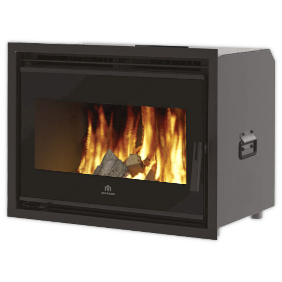 Edilkamin Kamineinsatz | FIREBOX 60 INT | natürliche Konvektion | Feuerraum schwarz