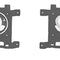Oranier | Übergangsplatte für Gasheizautomaten 8745-40/50/70 Korsika | Ø 200 mm