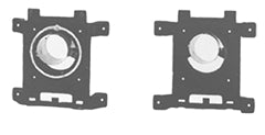 Oranier | Übergangsplatte für Gasheizautomaten 8745-40/50 Korsika | Ø 180 mm