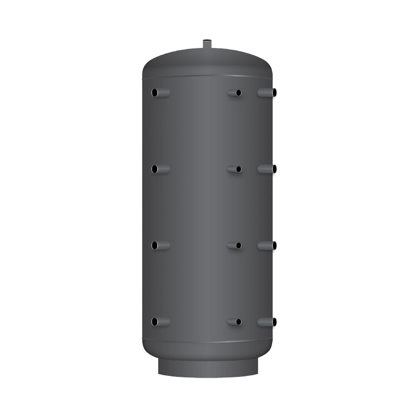 TWL | Pufferspeicher 300 Heizungswasser | 2 Wärmetauscher | 90°