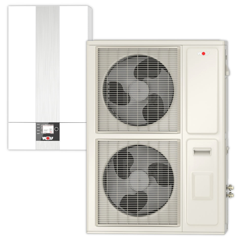 WOLF | Luft/Wasser-Wärmepumpe | BWL-1S-16 Split | 15 kW