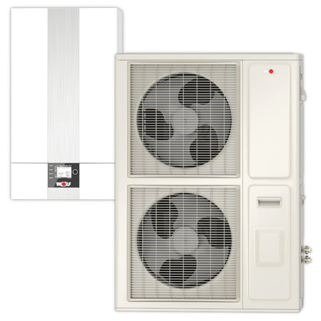 WOLF | Luft/Wasser-Wärmepumpe | BWL-1S-10 Split | 10 kW