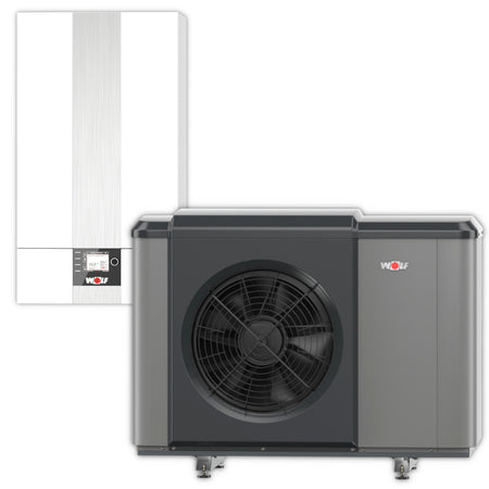 WOLF | Luft/Wasser-Wärmepumpe | CHA-07 Monoblock mit E-Heizelement