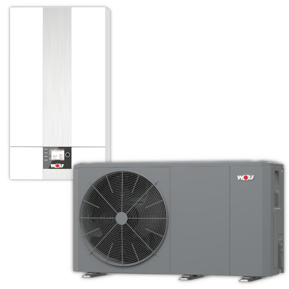 WOLF | Luft/Wasser-Wärmepumpe | FHA-05/06 Monoblock mit E-Heizelement