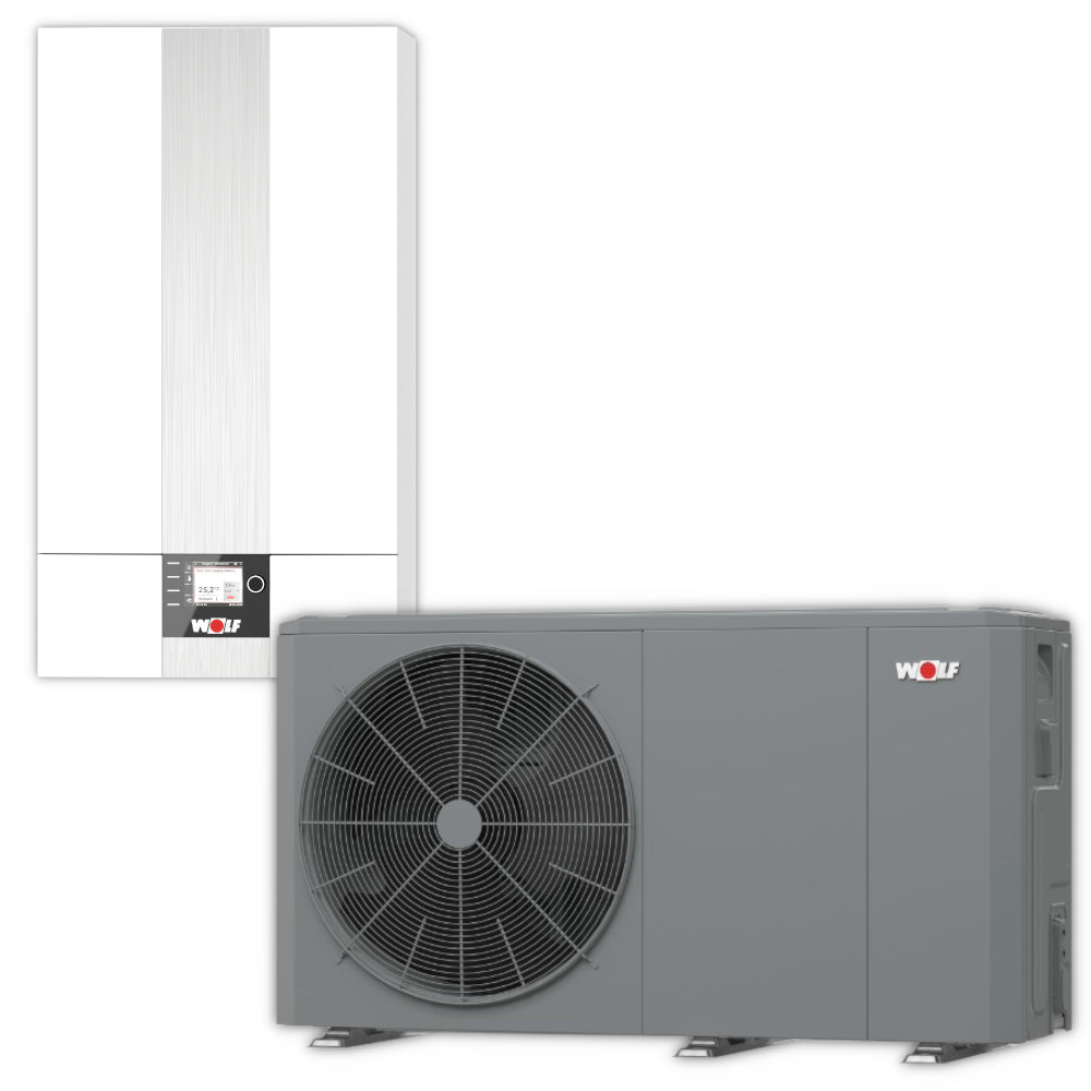 WOLF | Luft/Wasser-Wärmepumpe | FHA-06/07 Monoblock mit E-Heizelement