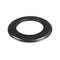 Pellet-Rosette Schwarz emailliert