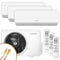 Bosch Multisplit Klimaanlage Set | Climate 5000 M | 3x2,0 kW | Quick-Connect