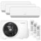 Bosch Multisplit Klimaanlage Set | Climate 5000 M | 3,5 kW + 3,5 kW + 3,5 kW