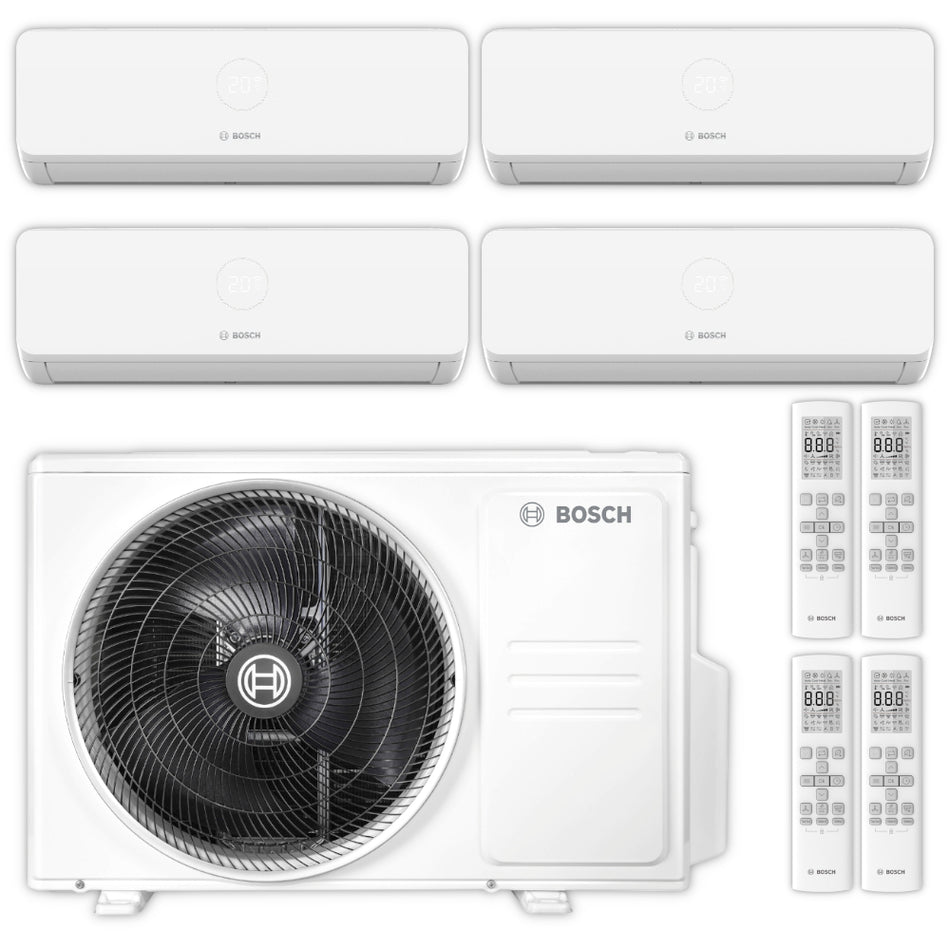 BOSCH Multisplit Klimaanlage Set | Climate 5000 M | 4x2,6 kW