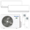 Panasonic Multisplit Klimaanlage Set | Etherea | 2,5 kW + 2,5 kW